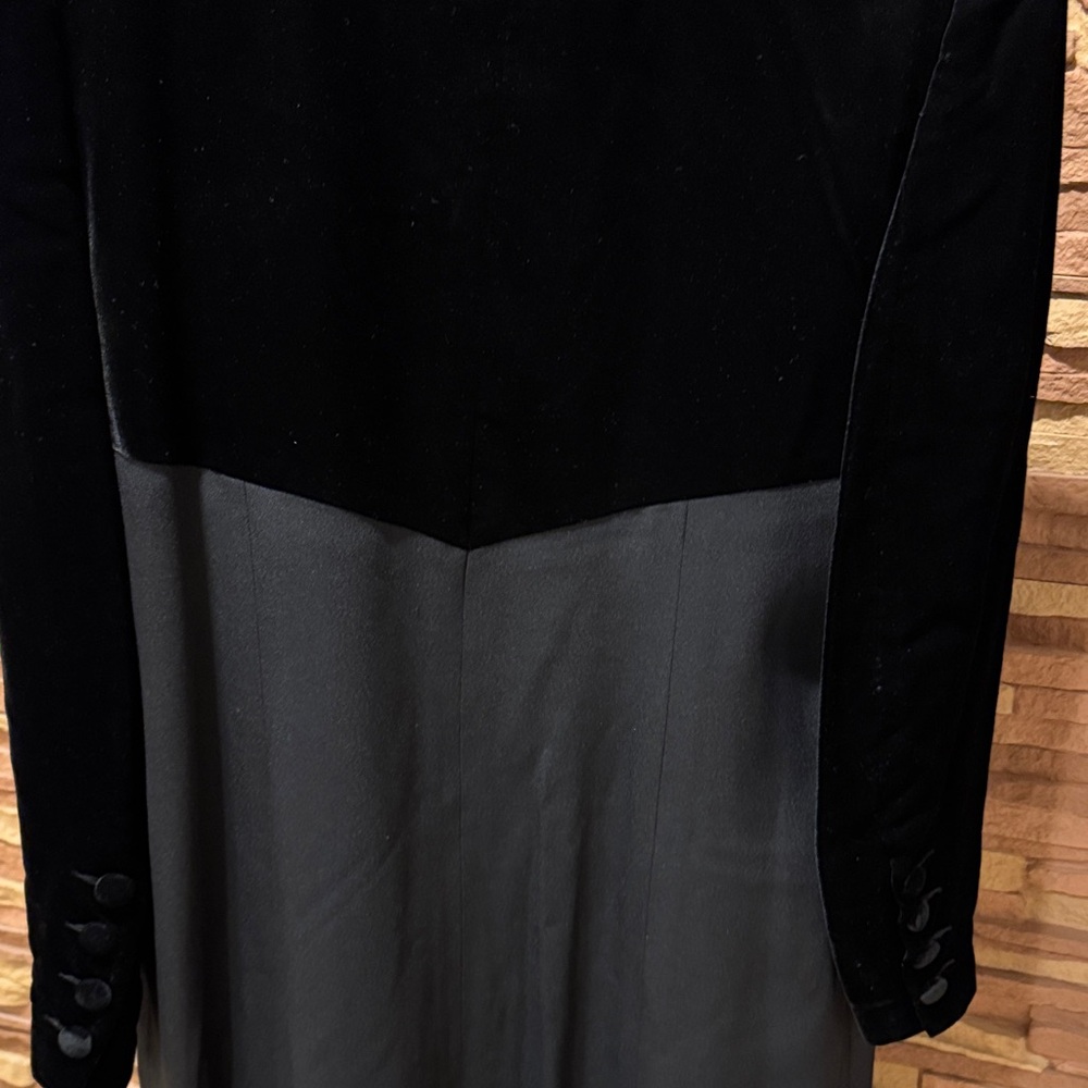 SONIA RYKIEL MADE IN FRANCE 🇫🇷 Black Velvet Blazer - Picture 10 of 11